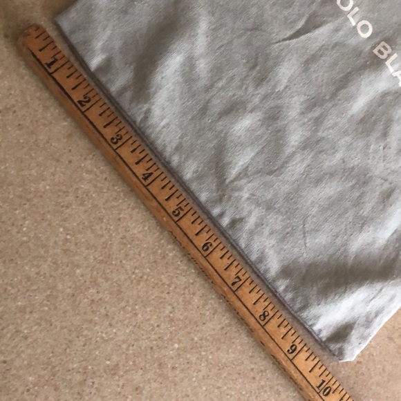 10.5x13.5” Manolo Blahnik Dust Bag - Picture 9 of 9